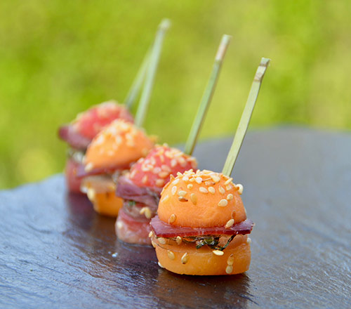 Création culinaire par un traiteur des Haut-de-Seine (Saint-Cloud 92).